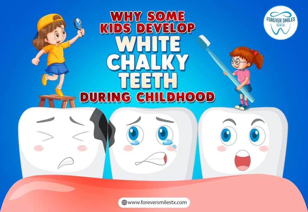 Featured image for: Why Some Kids Develop White Chalky Teeth During Childhood