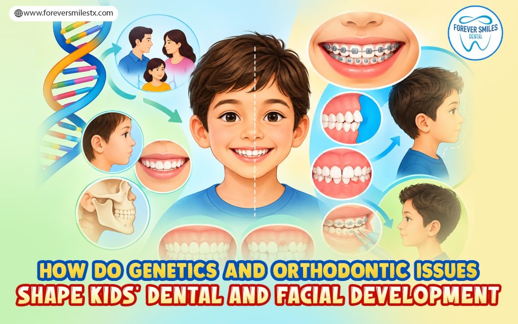 How Do Genetics and Orthodontic Issues Shape Kids’ Dental and Facial Development